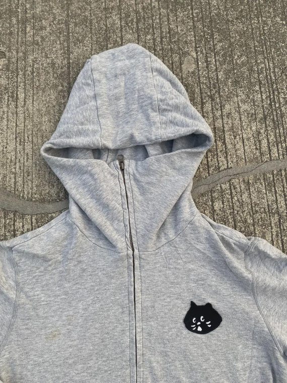 Cat Ne Net by Issey Miyake Hoodie Size S - Etsy