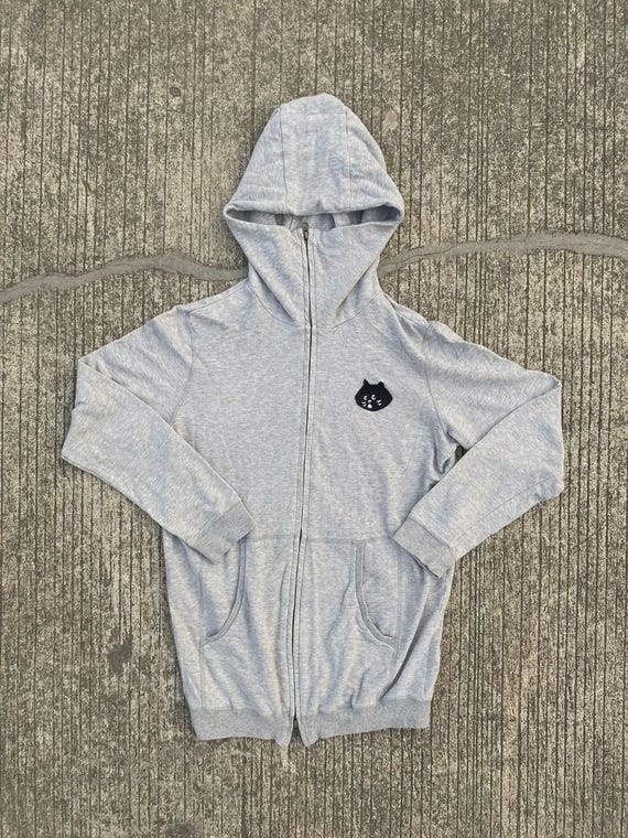 Nenet ネネット ジップパーカー にゃー Cat Ne Net by Issey Miyake Hoodie Size S - Etsy