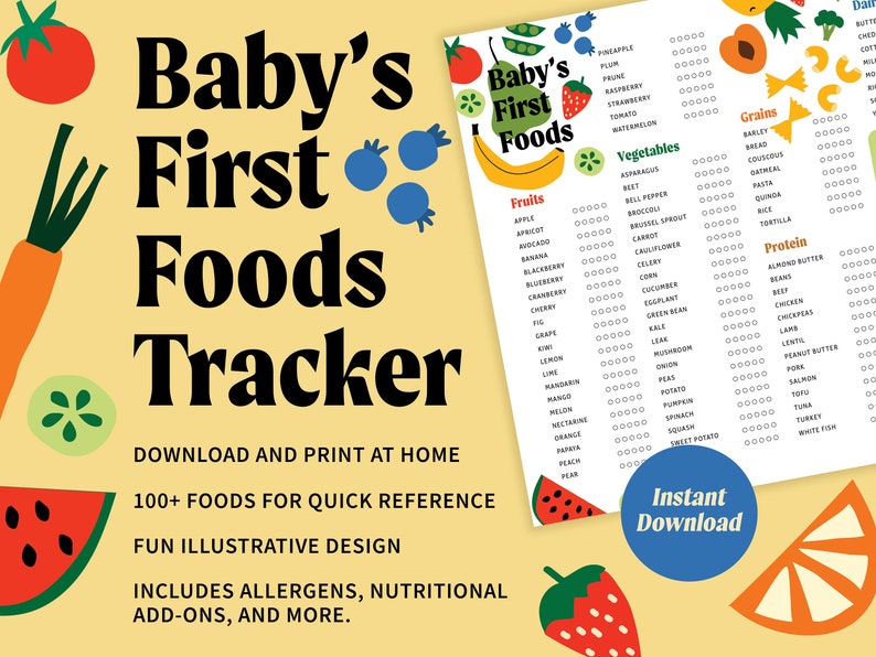 baby-food-tracker-printable-baby-s-first-food-checklist-etsy