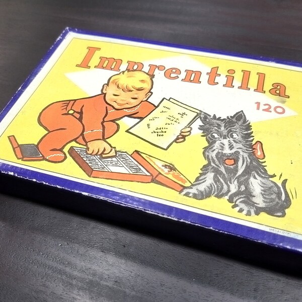 Toy Printing Press Etsy