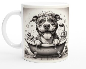 Funny Mug Dog | Gift for dog owners and dog lovers | unusual cup | Dog cup | Funny cute dog picture | Animal motif