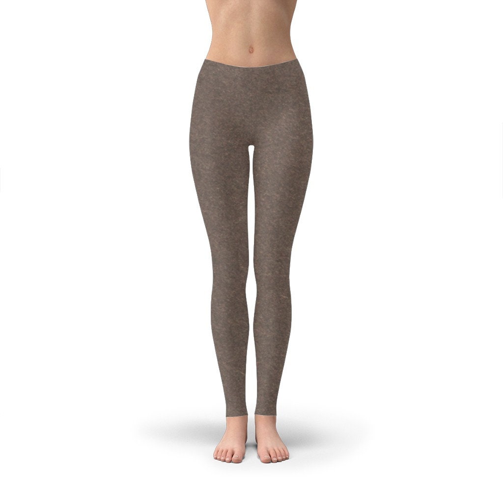 Dark Brown Leggings -  Canada