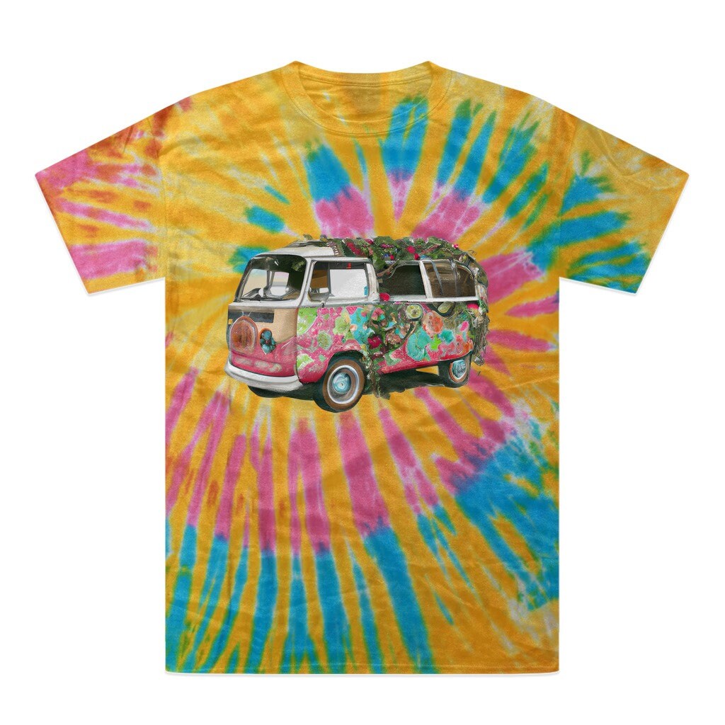 vw tie dye shirt