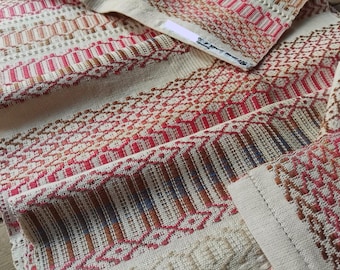 Swedish home woven table runner