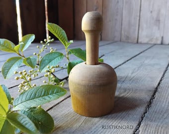 Vintage wooden butter stamp from Sweden