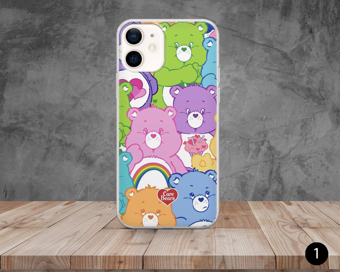 Care Bears Phone Case Cute Phone Cover for Iphone 14 13 12 Etsy