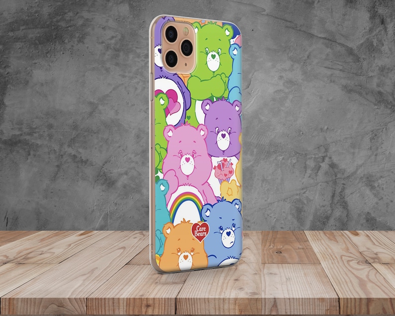 Care Bears Phone Case Cute Phone Cover for Iphone 14 13 12 Etsy