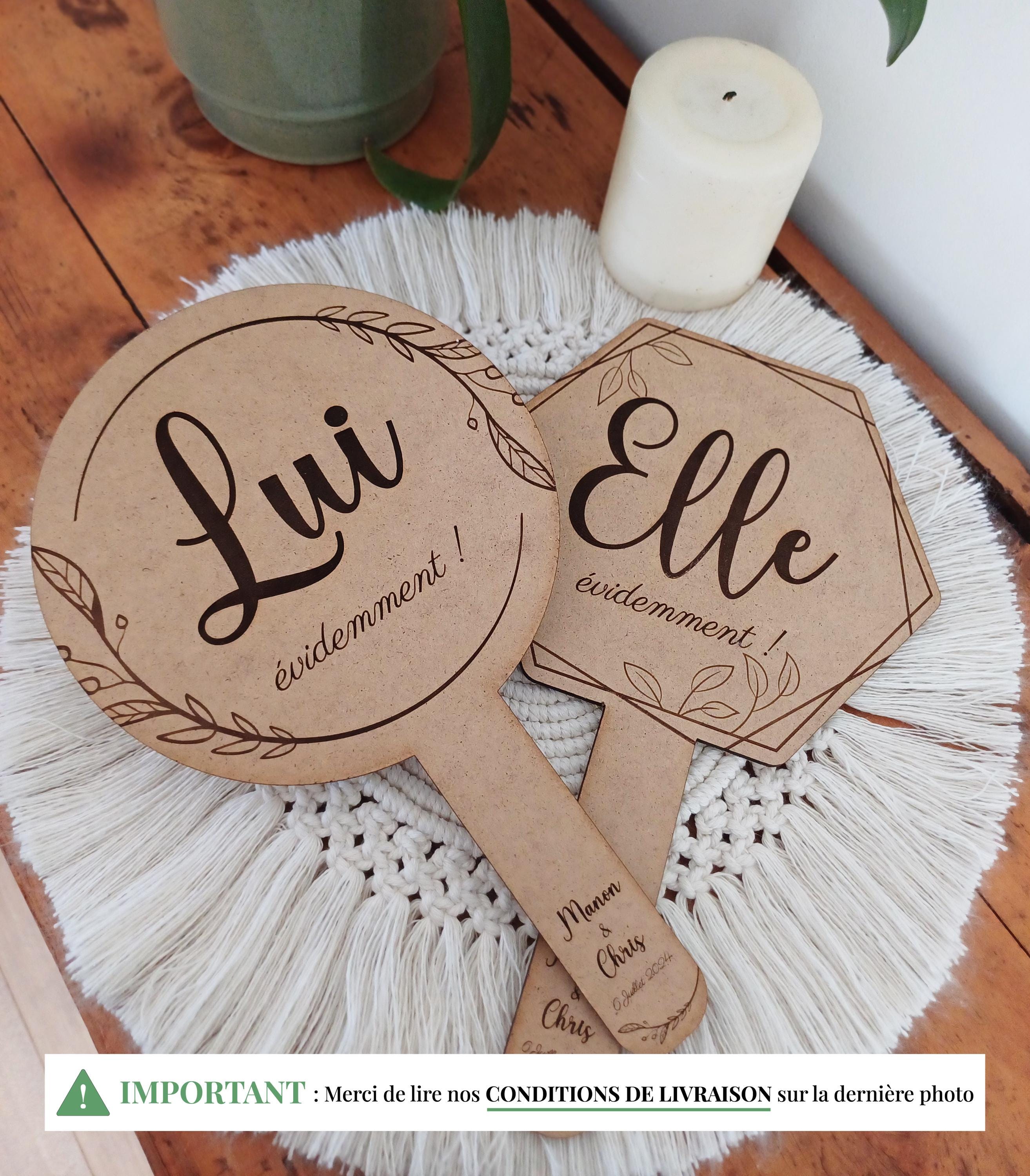 Jeu elle et lui mariage | jeu mariage | pancarte elle lui | accessoire mariage Jeu elle et lui mariage | jeu mariage | pancarte elle lui | accessoire mariage