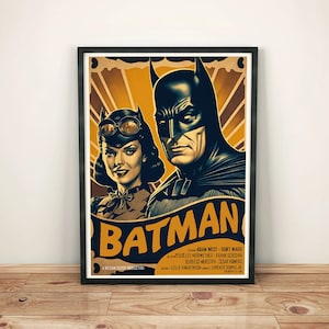 Il poster di Batman Returns e Catwoman