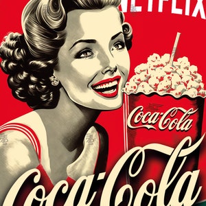 HAUT DE RÉSERVOIR arrière femme logo Coca-Cola gris et noir, taille S