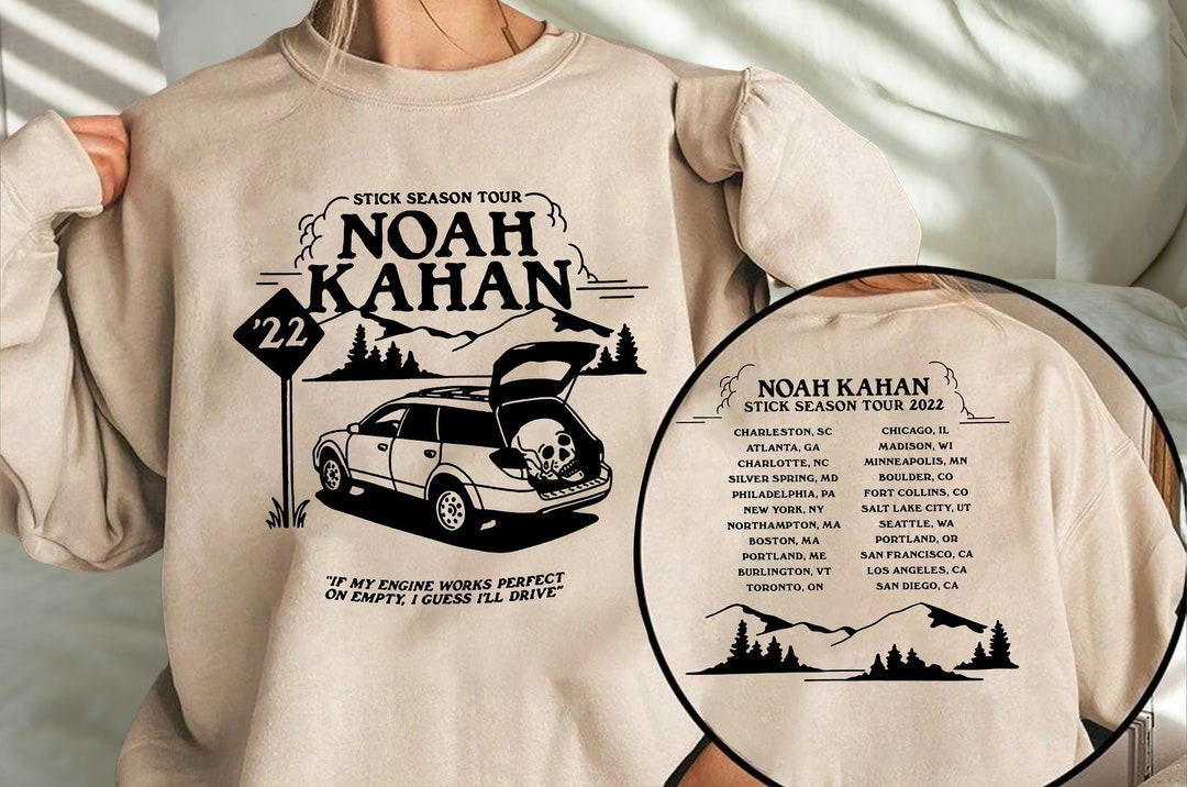 Noah Kahan Merch Tshirt Empty Tank Tour Hoodie Noah Kahan Etsy
