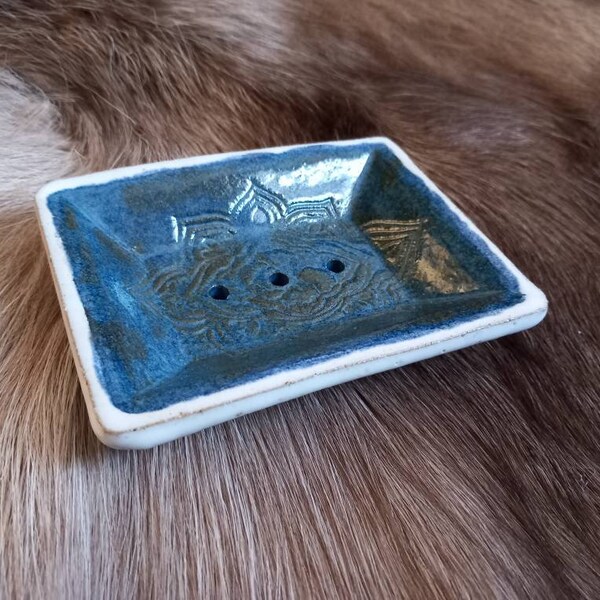 Pottery Soap Dish Etsy UK