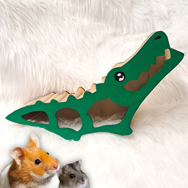 Boîte Hamster XL "Crocodile Gisela"