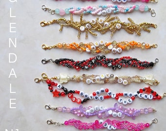 Set di braccialetti dell'amicizia del tour The Eras - USA 2023