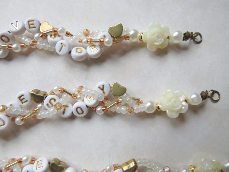 Love Story - Taylor Swift Fearless Inspired Friendship Bracelet image 3