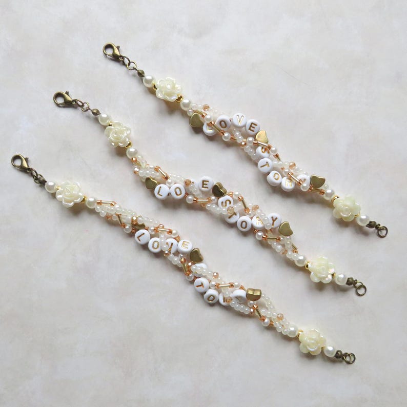 Love Story - Taylor Swift Fearless Inspired Friendship Bracelet image 1