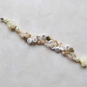 Love Story - Taylor Swift Fearless Inspired Friendship Bracelet Medium