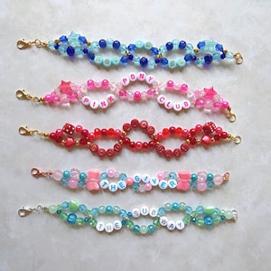 Chappell Roan Inspired Friendship Bracelet: Pink Pony Club, Hot To Go!, The Giver