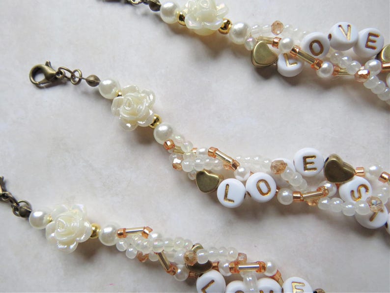 Love Story - Taylor Swift Fearless Inspired Friendship Bracelet image 2