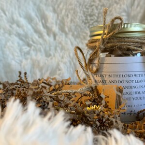 30 Day Daily Scripture Jars - Scriptures Associated With Chosen Topic ...