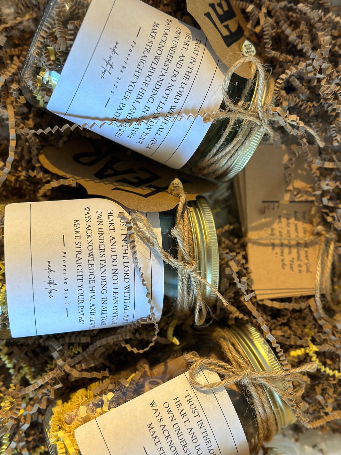 30 Day Daily Scripture Jars - Scriptures Associated With Chosen Topic ...