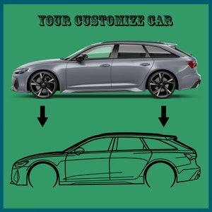 Arte mural de coche de metal personalizado, decoración de coche de metal personalizada, decoración de habitación personalizada, idea, regalo personalizado, regalo para él