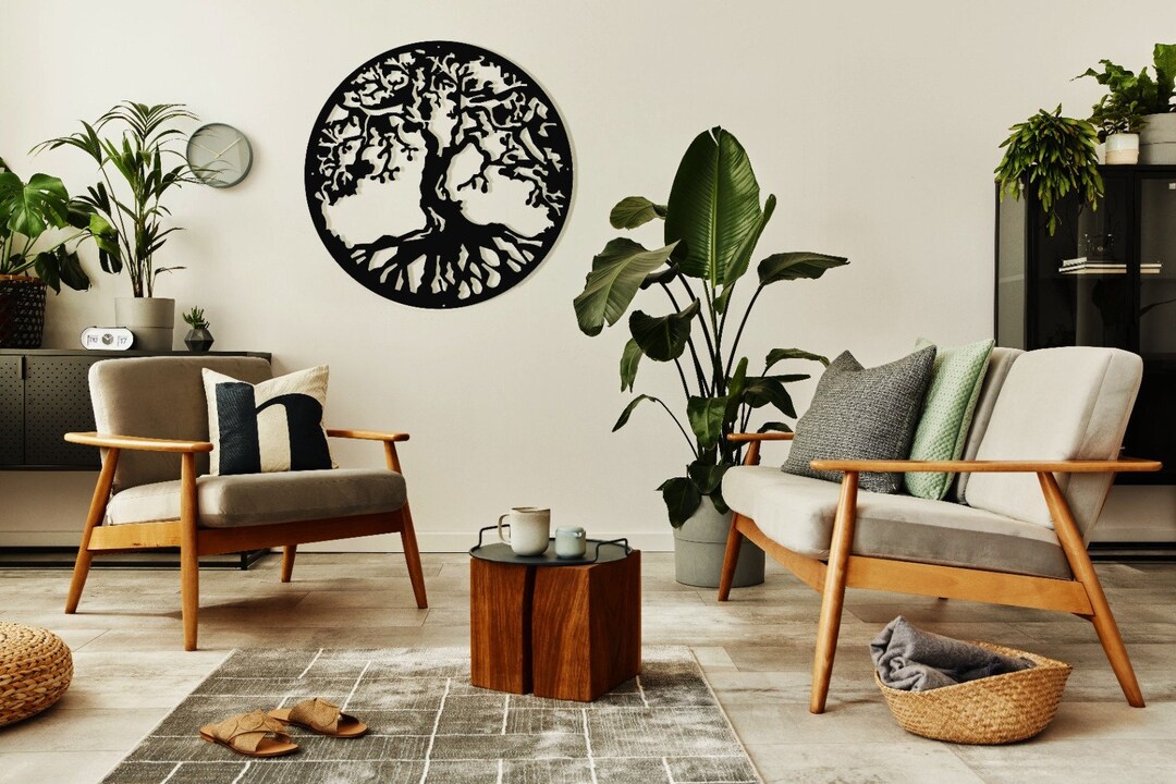 Life of Tree Wall Decor, Boat Decor, Tree Decors, Living Room Decor