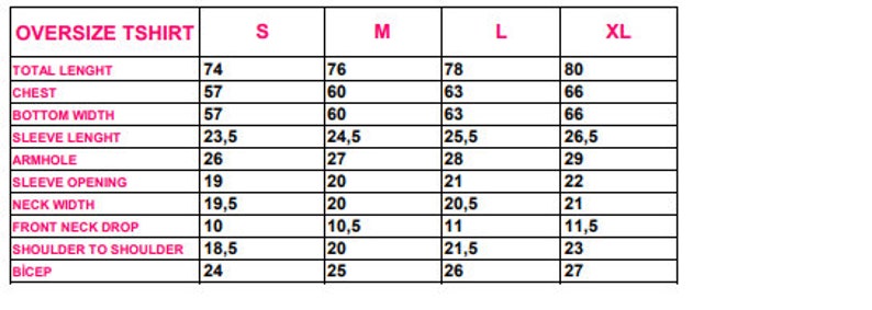 Oversize-T-Shirt / PDF-Schnittmuster / Größen: Für S-XL / Männer und Frauen, die locker tragen / Oversıze-T-Shirt-Muster / PDF-Muster A4-A0-Letter Bild 8