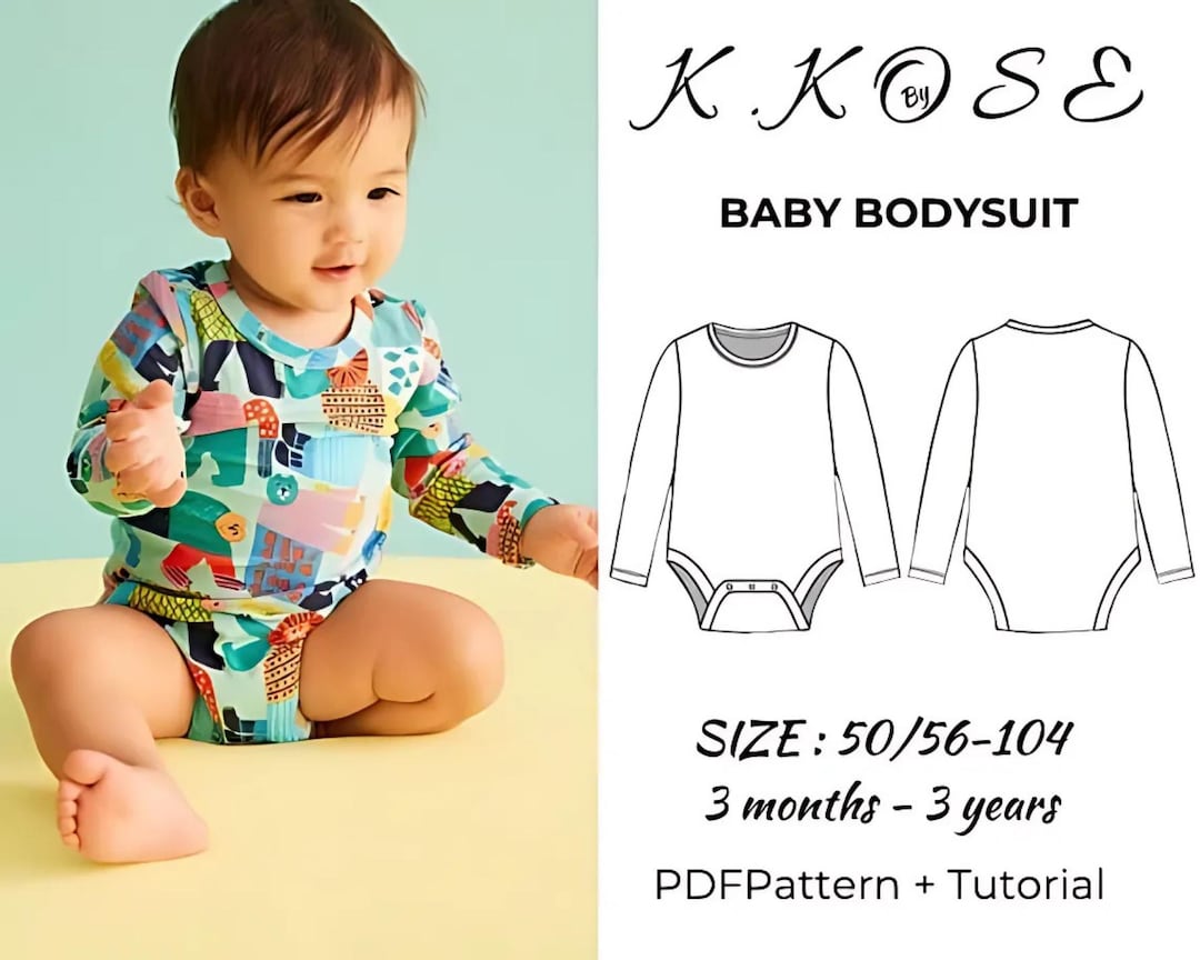 Baby Checkerboard Pattern Quality Knit bodysuit