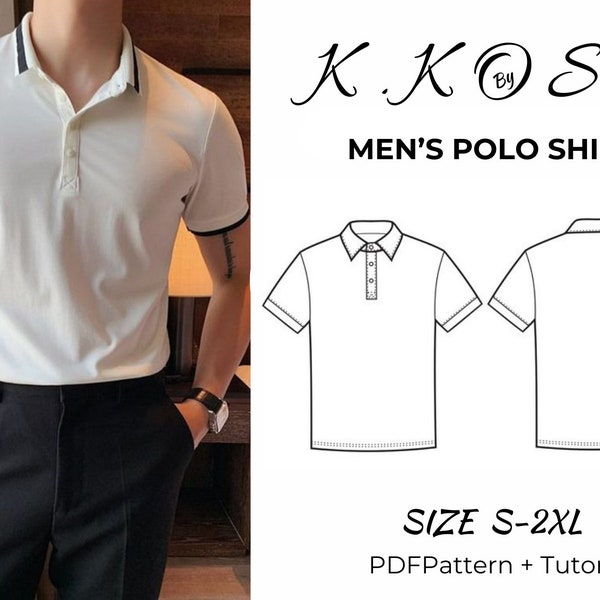 Men's Polo Collar T-Shirt/Stylish Classic/The Tshirt Men Like to Wear the Most/Polo Collar Tshirt Pattern/Polo Collar Pattern