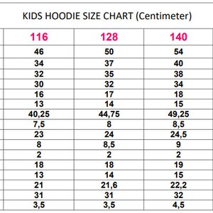 Kıds Hoodıe/Chıld Hoodie pattern/Pictured step-by-step explanation/Kıds sewıng/Instant Download/Pattern PDF sewıng/Sıze:116-164/A0-A4-Letter image 7