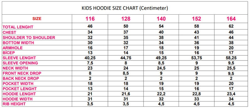 Kıds Hoodıe/Chıld Hoodie pattern/Pictured step-by-step explanation/Kıds sewıng/Instant Download/Pattern PDF sewıng/Sıze:116-164/A0-A4-Letter image 7