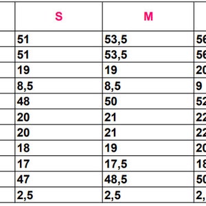 K&ouml;nnte beinhalten: Eine wei&szlig;e Tabelle mit schwarzem Text, die die Ma&szlig;e eines Damen-Crop-Tops detailliert. Die Ma&szlig;e umfassen Brust, Unterweite, Halsweite, vordere Halsausschnitttiefe, Schulter zu Schulter, Armloch, &Auml;rmell&auml;nge, Bizeps, &Auml;rmel&ouml;ffnung, Gesamtl&auml;nge und Nackenh&ouml;he.