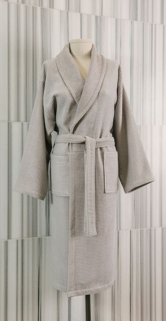 Shawl Collar Bathrobe Sewing Pattern: Unisex Robe (a4-a0-letter ...