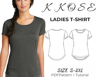 Round Skirt Detailed Women's T-shirt /The design you can't find is Here With Picture Easy Expression/Ladıes T-shırt/Size:S-2XL /A4-A0-Letter