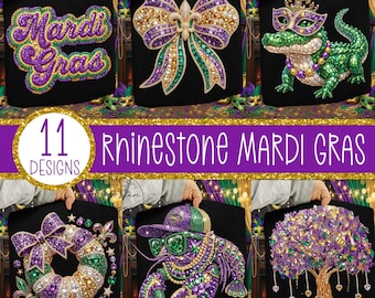 Rhinestone Mardi Gras Bundle Png, Crystal Mardi Gras Png, Mardi Beads Louisiana Festival Shirt, Sparkle Mardi Gras Png, Mardi Gras Coquette