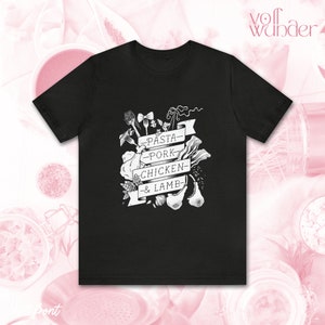 Pasta Schweinefleisch Huhn und Lamm Tee