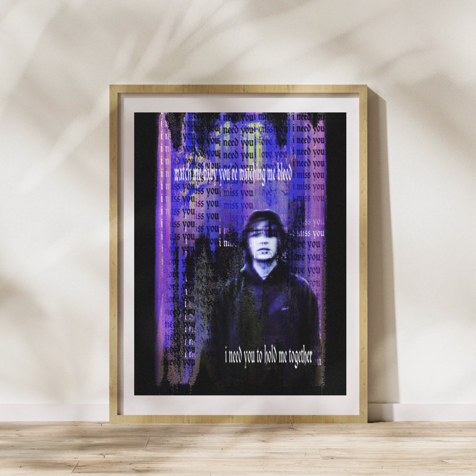 DIGITAL ART PRINT | “I Need You” Peter Mcpoland Piggy Album Art Poster ...