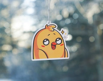 Cute Little Chick Air Freshener,  Scented car Air Freshener, Car Accessories, Car Charm, Car Ornament, Car Décor, Cute Car Freshener,Freshie