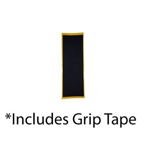 Puede incluir: Cinta de agarre negra con borde amarillo. *Incluye cinta de agarre*