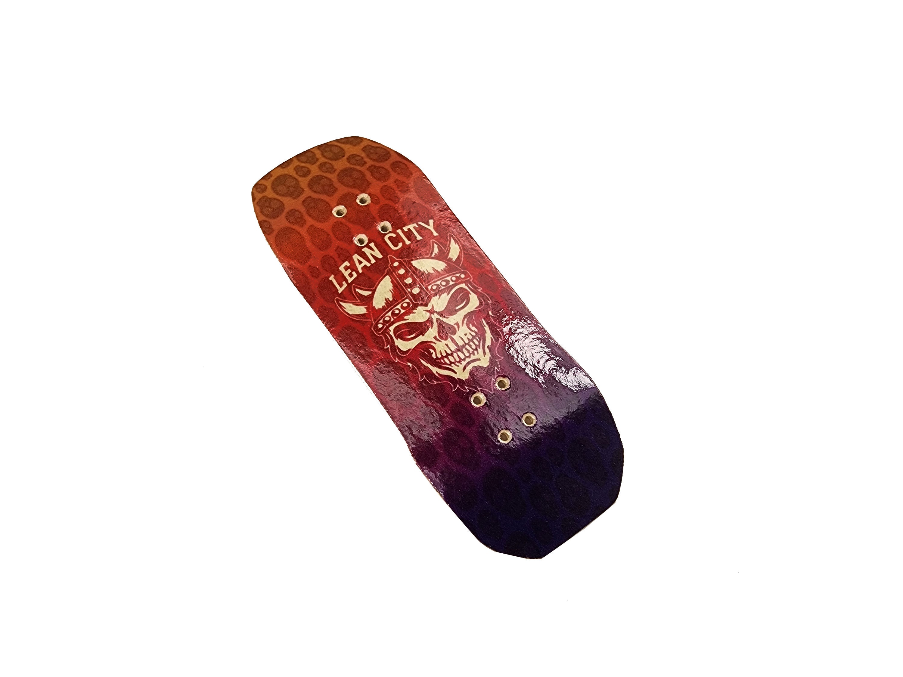 LEAN CITY FINGERBOARD - Andy Shape - 5 Ply Maple Wood