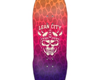 LEAN CITY FINGERBOARD - Andy shape - 5 ply maple wood  - Original graphics - Professional fingerboard deck - 97*36mm - by Lean City