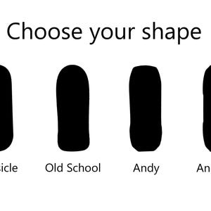 Diapasón LEAN CITY - Tabla con forma - Madera de arce de 5 capas - Gráficos originales - Diapasón profesional - 97*37 mm - de Lean City imagen 5