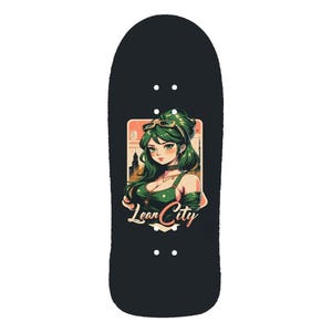 Diapasón LEAN CITY - Tabla con forma - Madera de arce de 5 capas - Gráficos originales - Diapasón profesional - 97*37 mm - de Lean City imagen 1