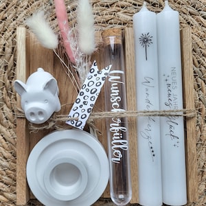 New Year&#39;s Eve gift box | Happy New Year | Happy New Year | 2025 | Party favors | Little something | Something special | Souvenir | Lucky charm