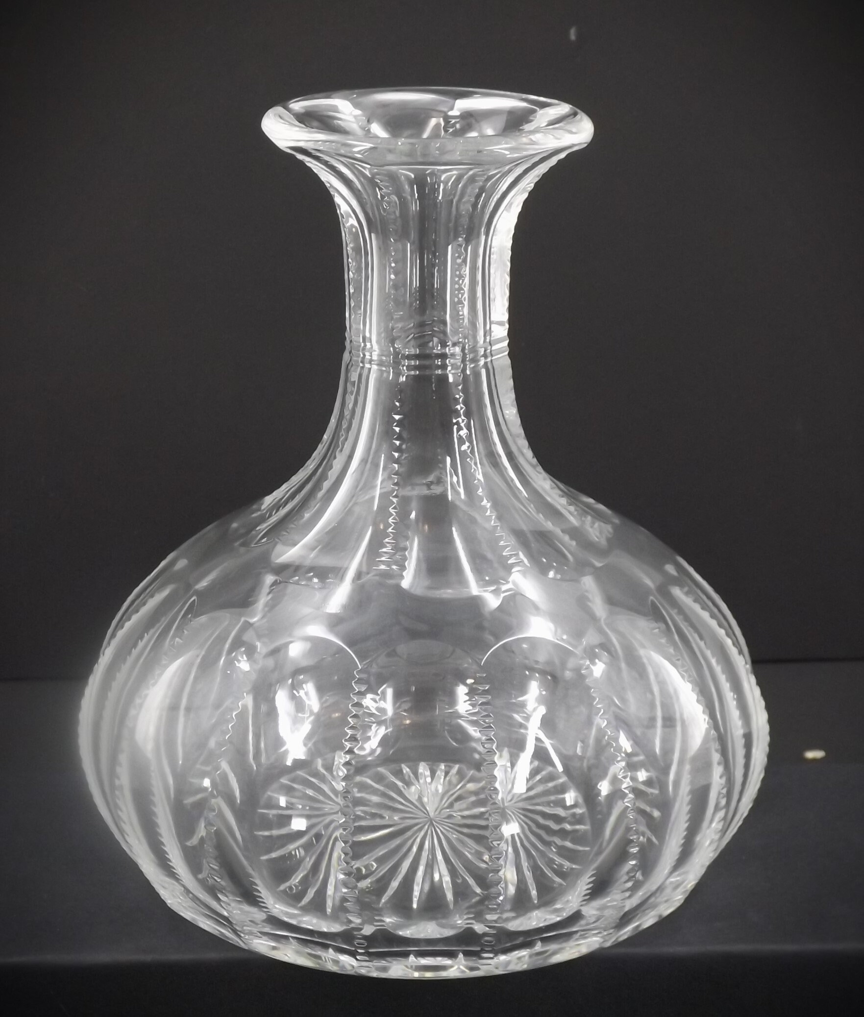 WILLIAM YEOWARD 'ZARA' Rare Set 9 HAND CUT CRYSTAL Low