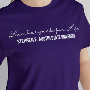 SFA Alumni Tee | Lumberjack for Life Shirt |College Alumni Tshirt | Alumni shirt | SFA Alumni shirt | Stephen F Austin Alumni