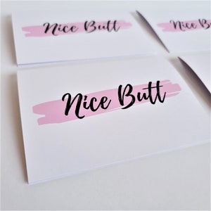 Nice Butt Cheeky Greeting Card