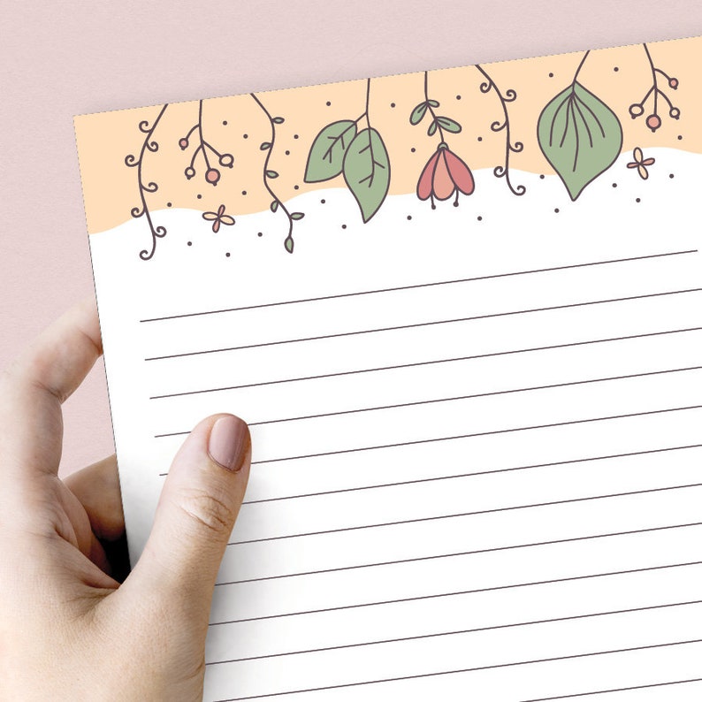 Cute Printable Stationery - Etsy