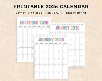 2026 Kalender · Electric Geo